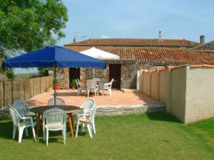 Poolside terrace